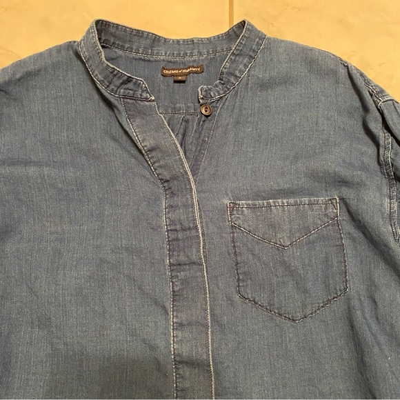 - Citizens of Humanity “Corrine “ button half down made in USA size S - Picture 4 of 7